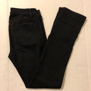 ELLE Black Distressed Skinny Jeans